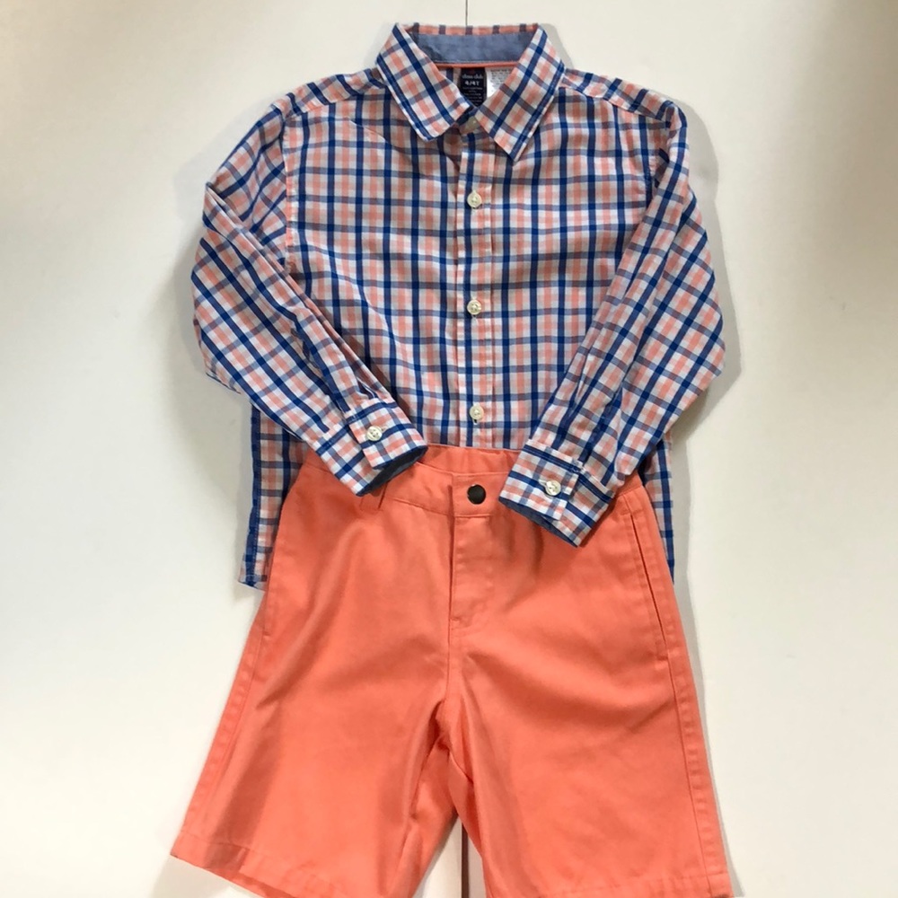 Class Club Dillards Boy’s Short Outfit 4/4T NWOT